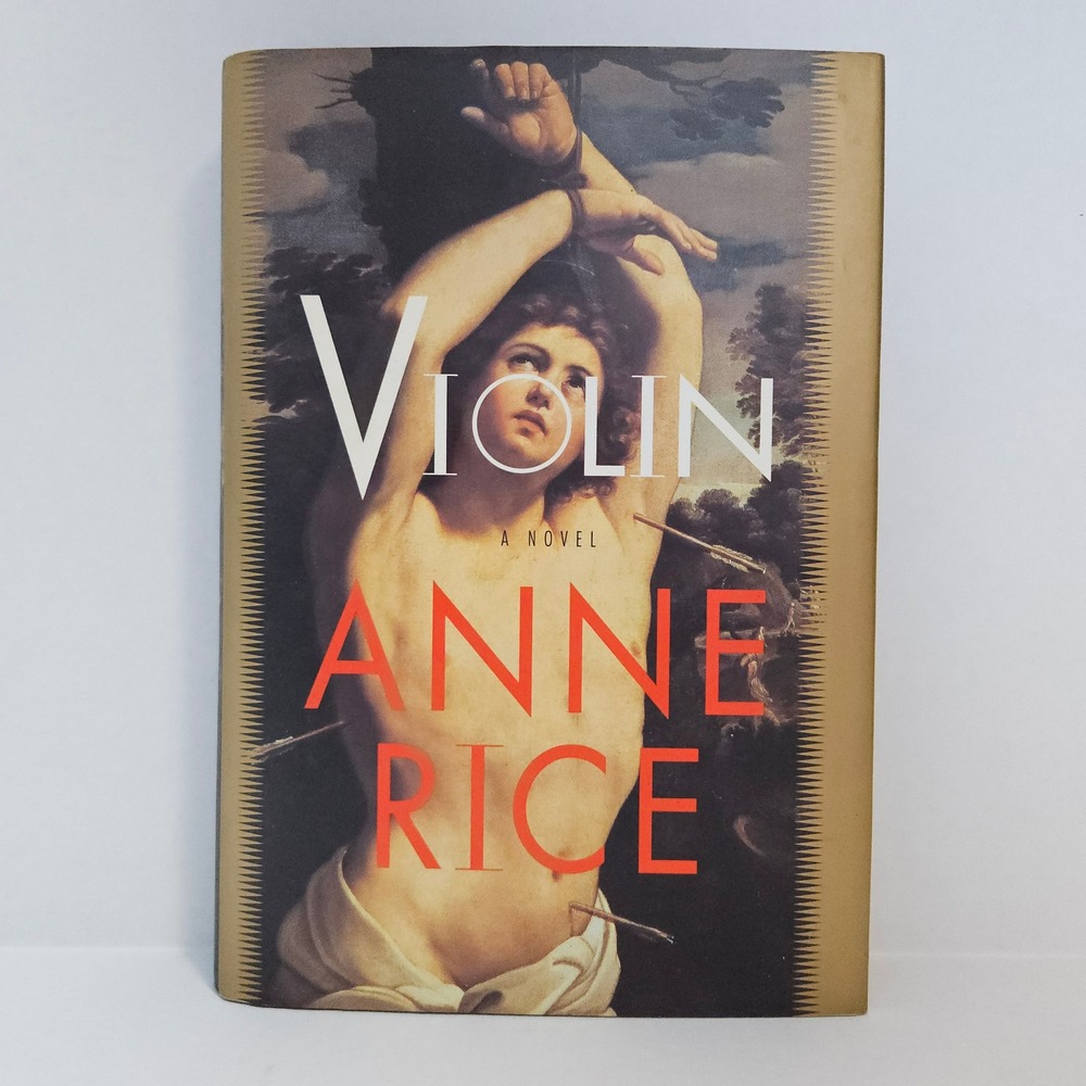 Anne Rice Violin HCDJ First Trade Edition 1997 Knopf Vampire Horror‎ Fiction